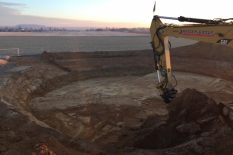 Grondwerk Bauvorhaben windpark Heinsberg - Randerath